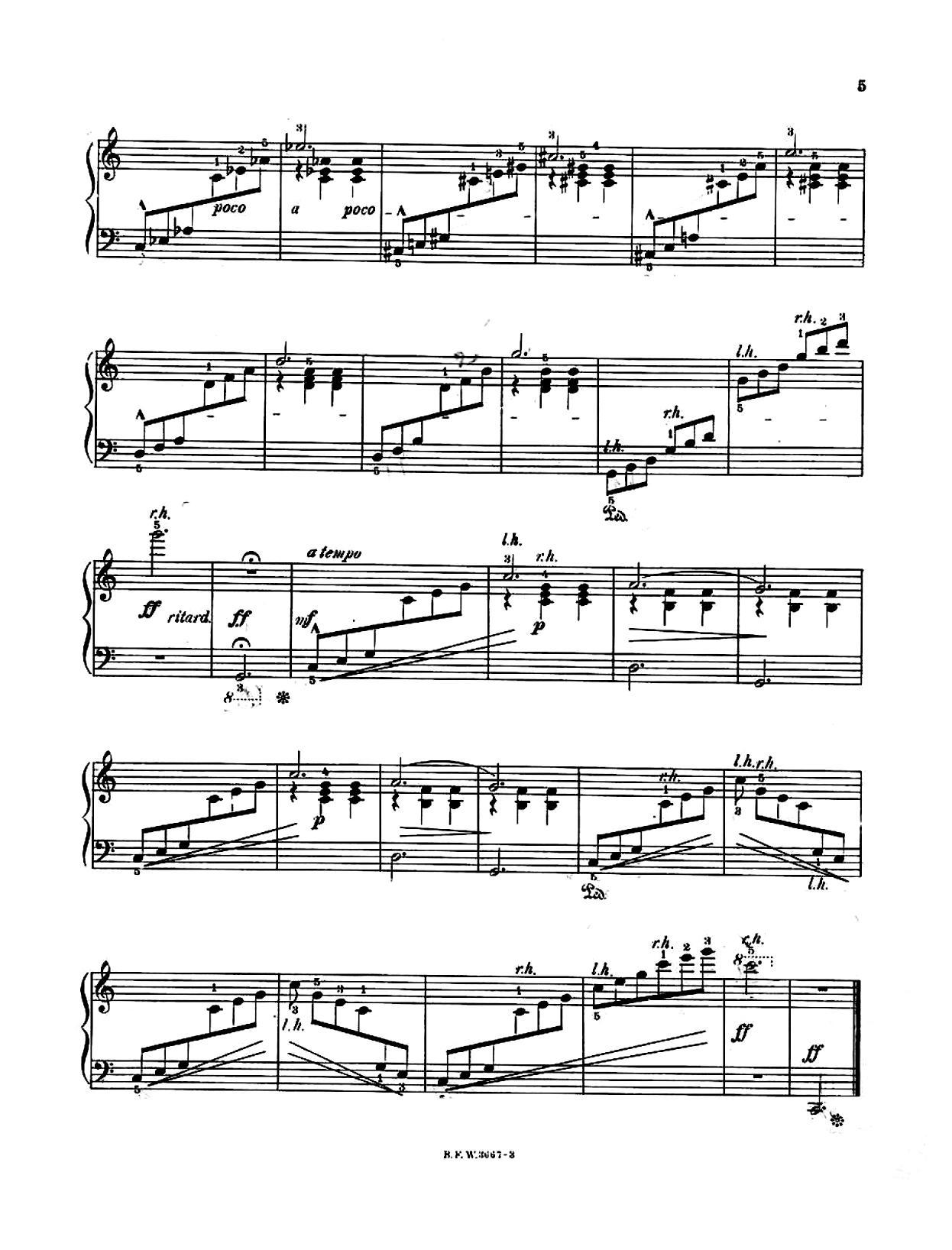 Sur la Glace à Sweet Briar sheet music — page 4